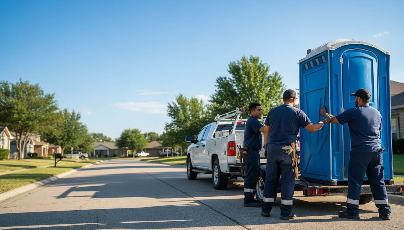 Portable Toilet Rental in Booker, TX near me